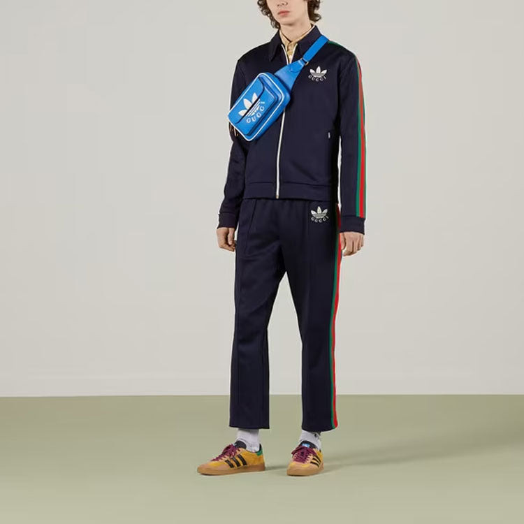 Gucci x adidas Zip Jacket 'Navy Blue' 692112-XJEKX-4904 - 2