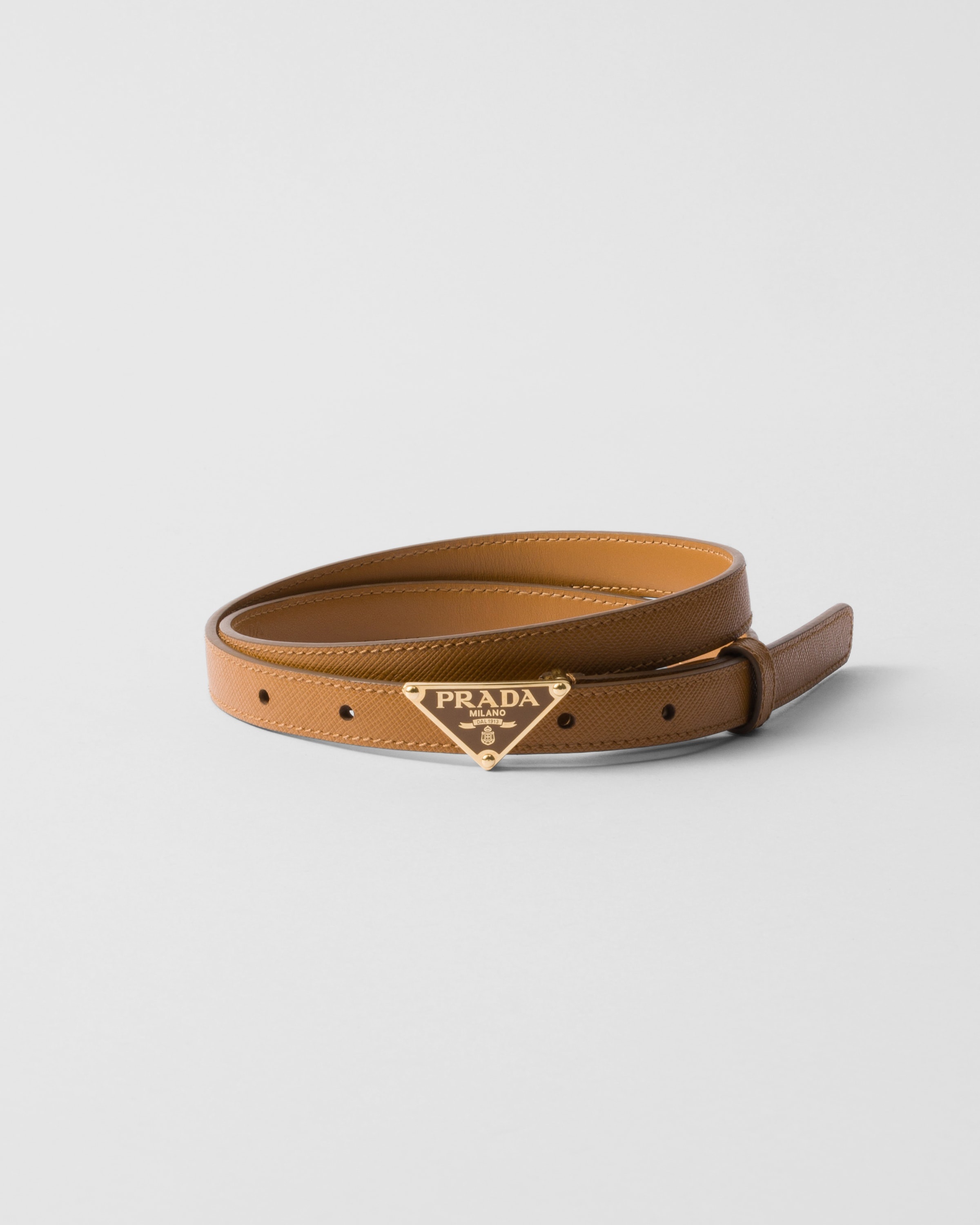 ベルト Prada Reversible belt in Saffiano leather Prada Saffiano leather belt | REVERSIBLE