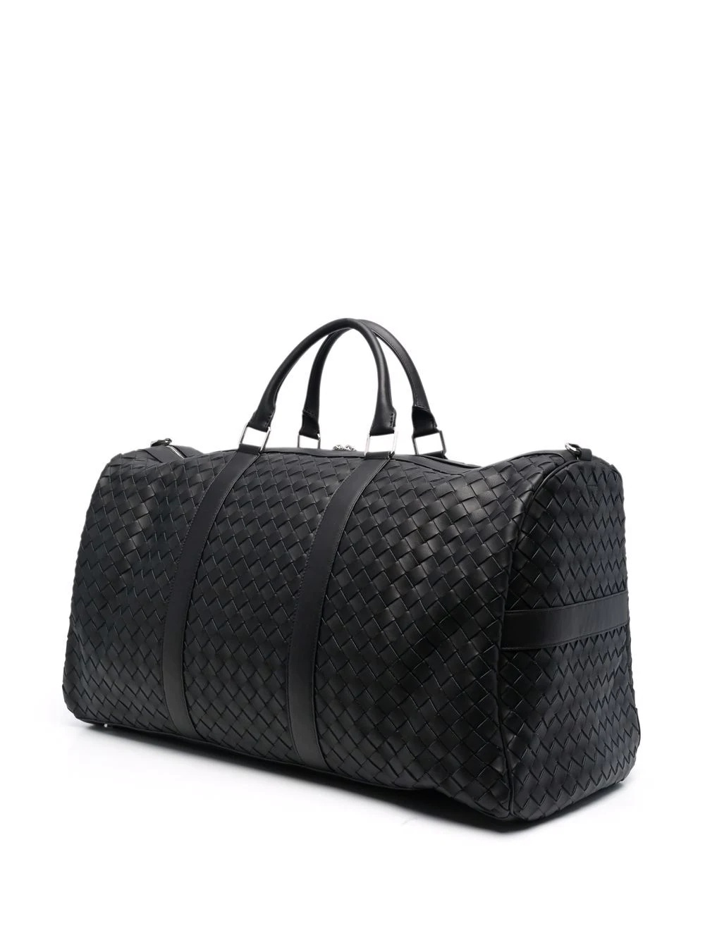 Intrecciato leather holdall - 3