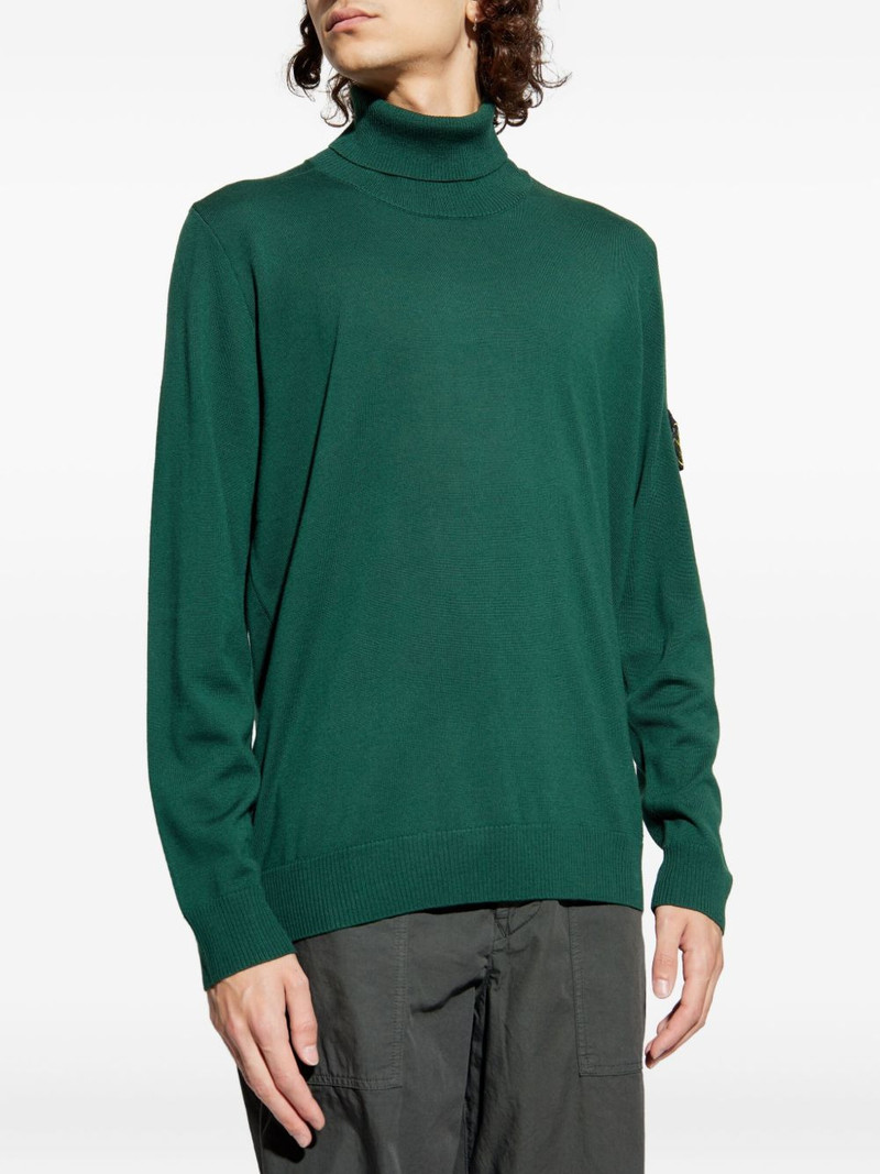 roll-neck patch-pocket sweater 3