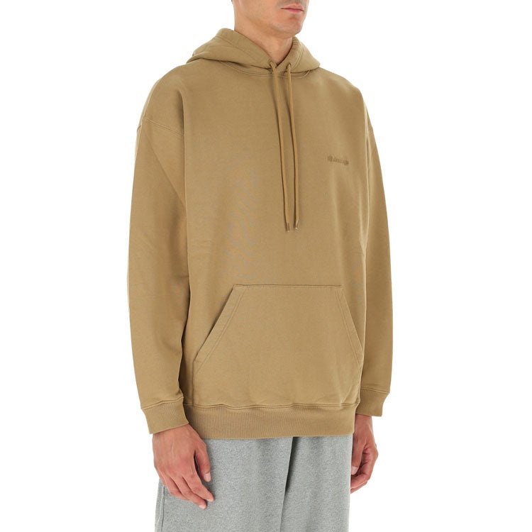 Balenciaga Logo Embroidered Hoodie 'Khaki' 570811TKVB59504 - 3