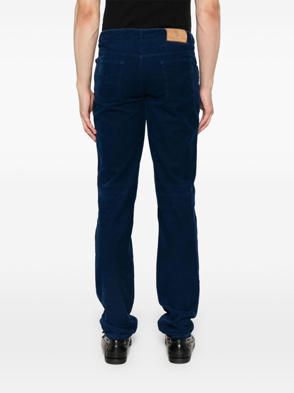 corduroy cotton trousers - 4