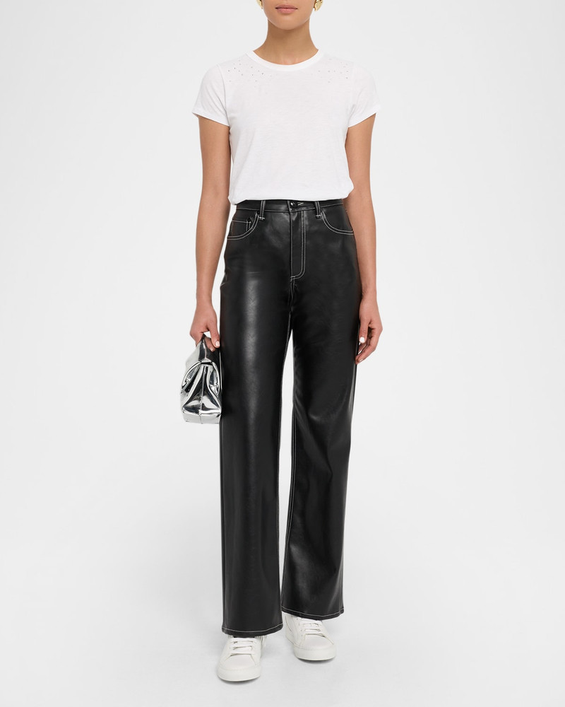 rag & bone Studded Crewneck Tee outlook