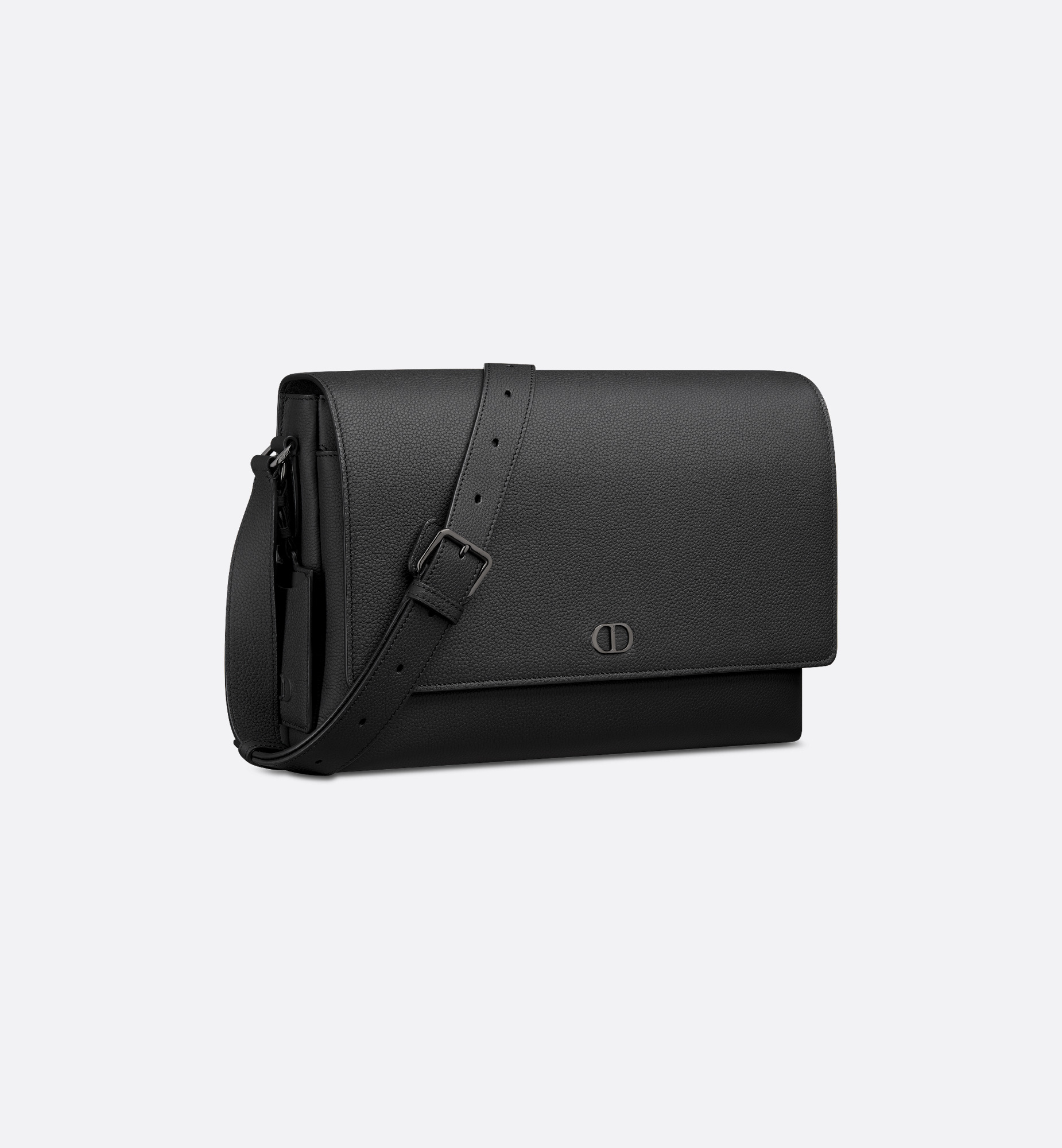 CD Icon Messenger Bag with Flap - 5