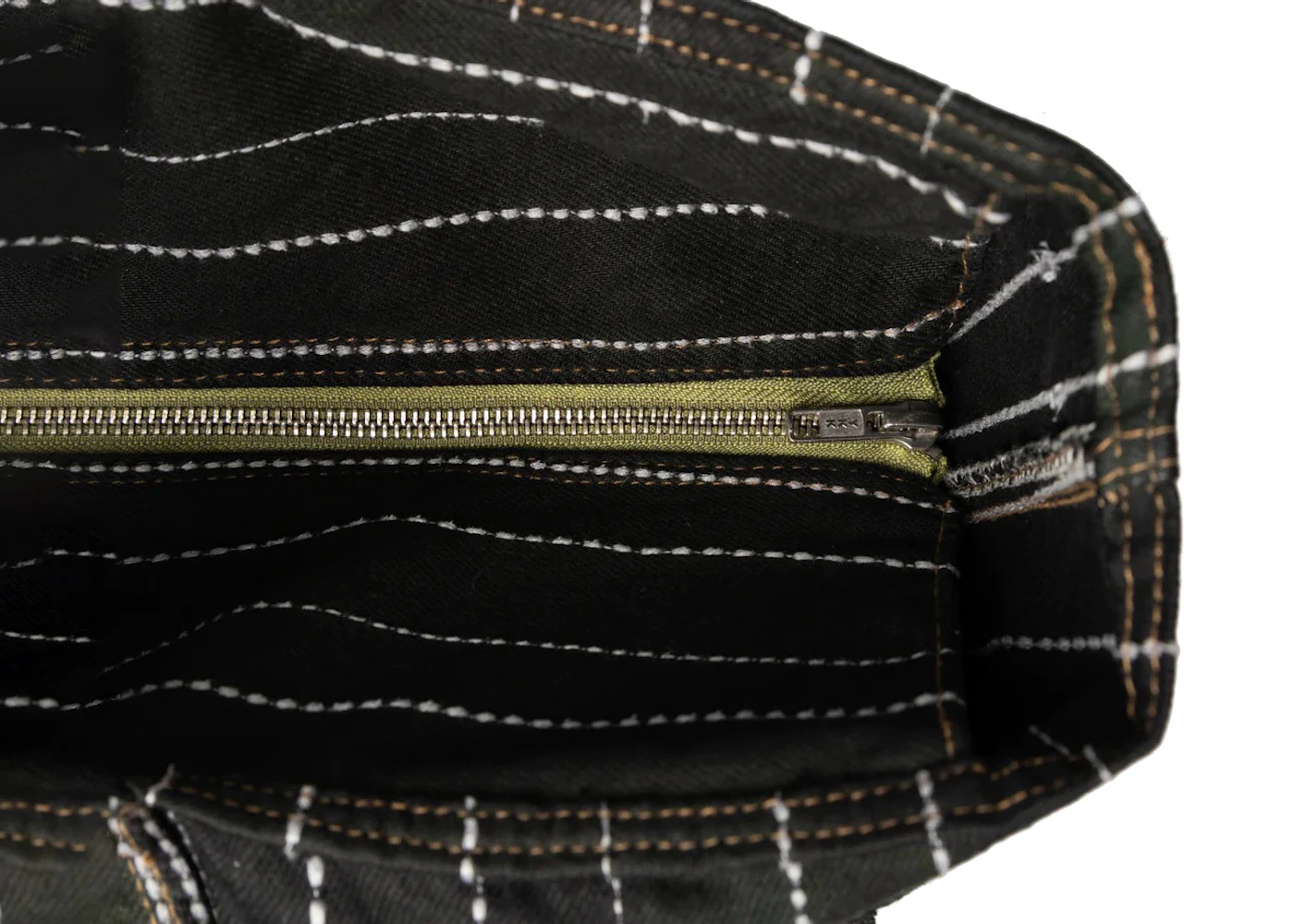 Denim Tears Peace Patchwork Tote Black - 3