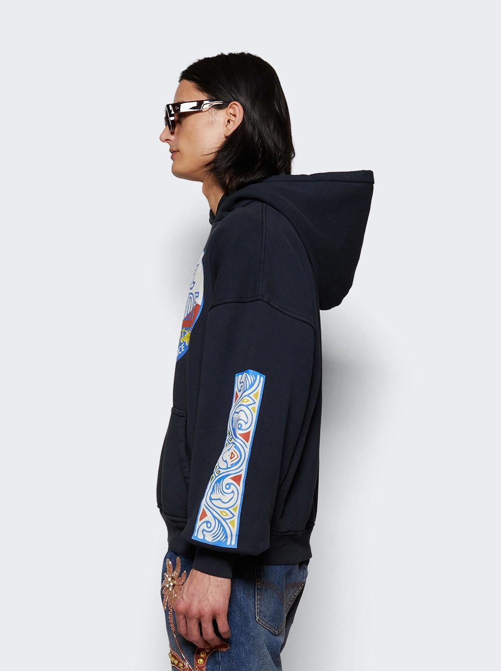 Hotel Hoodie Vintage Black - 3