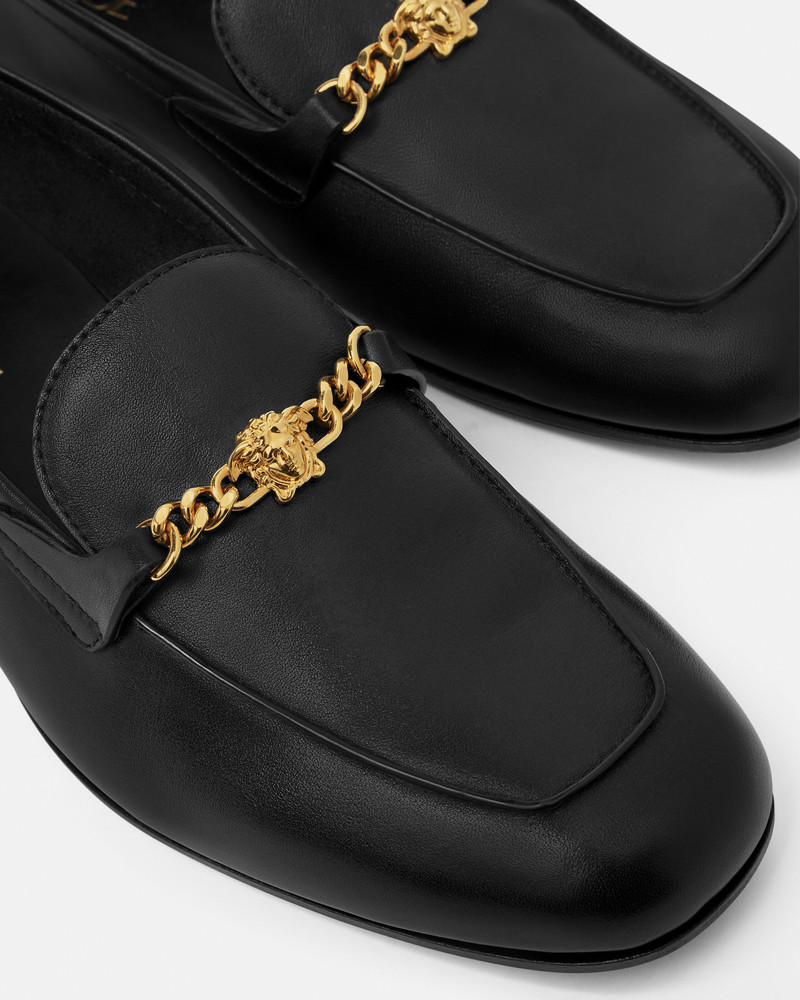 Medusa Leather Slippers 4