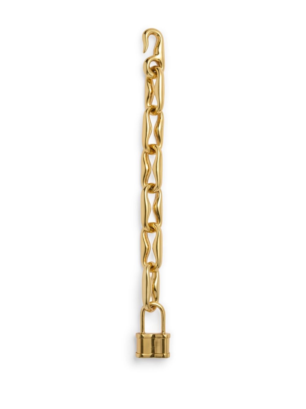 padlock chain bracelet - 3