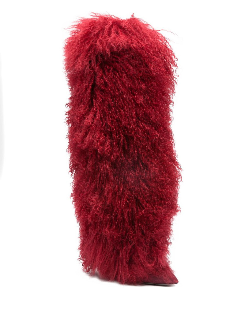 PARIS TEXAS fur knee-high boots outlook