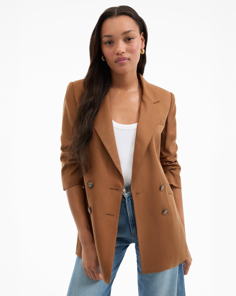VERONICA BEARD RUPERT DOUBLE-BREASTED JACKET outlook