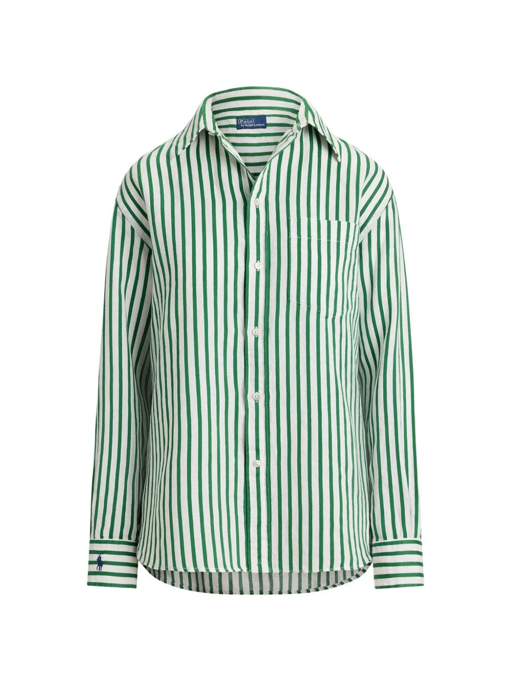 striped pocket light shirt - 1