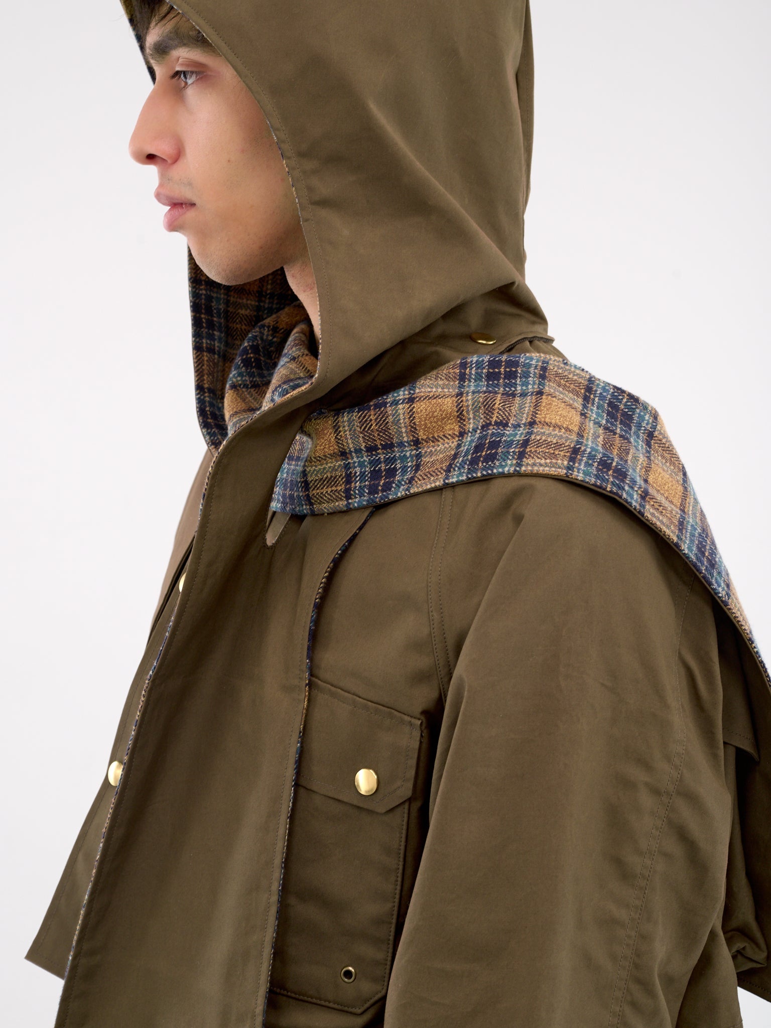 Oil Coated Rabbit Gale Parka - 4