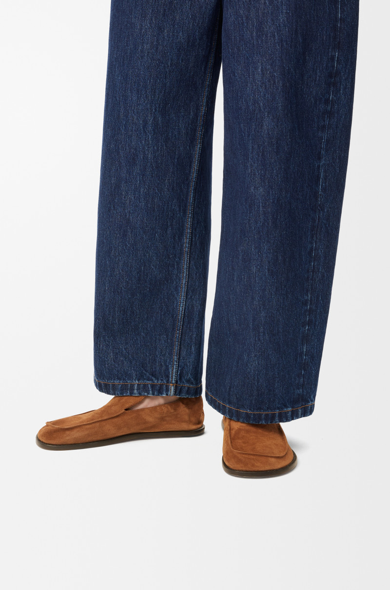 Loewe Flex loafer in suede outlook
