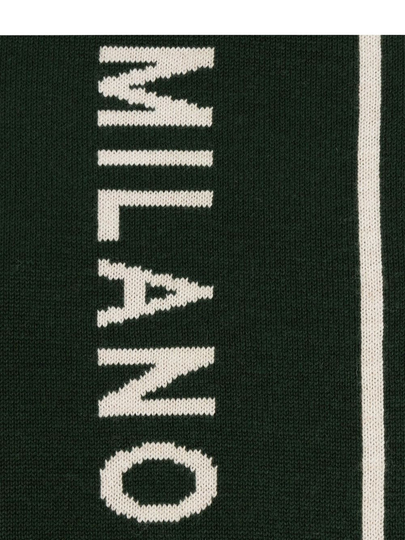 Moschino Milano-logo scarf outlook
