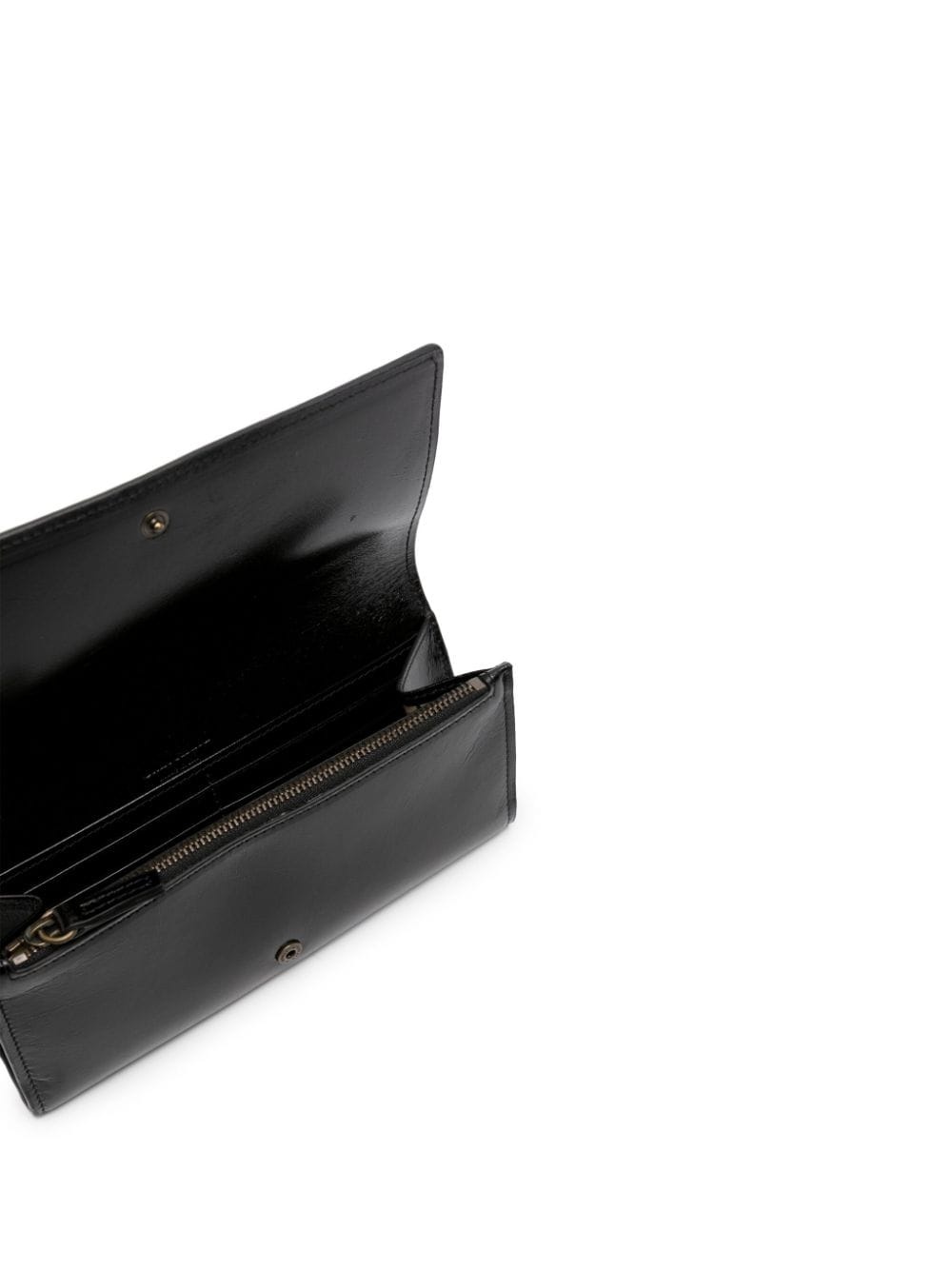 logo-debossed leather wallet - 3