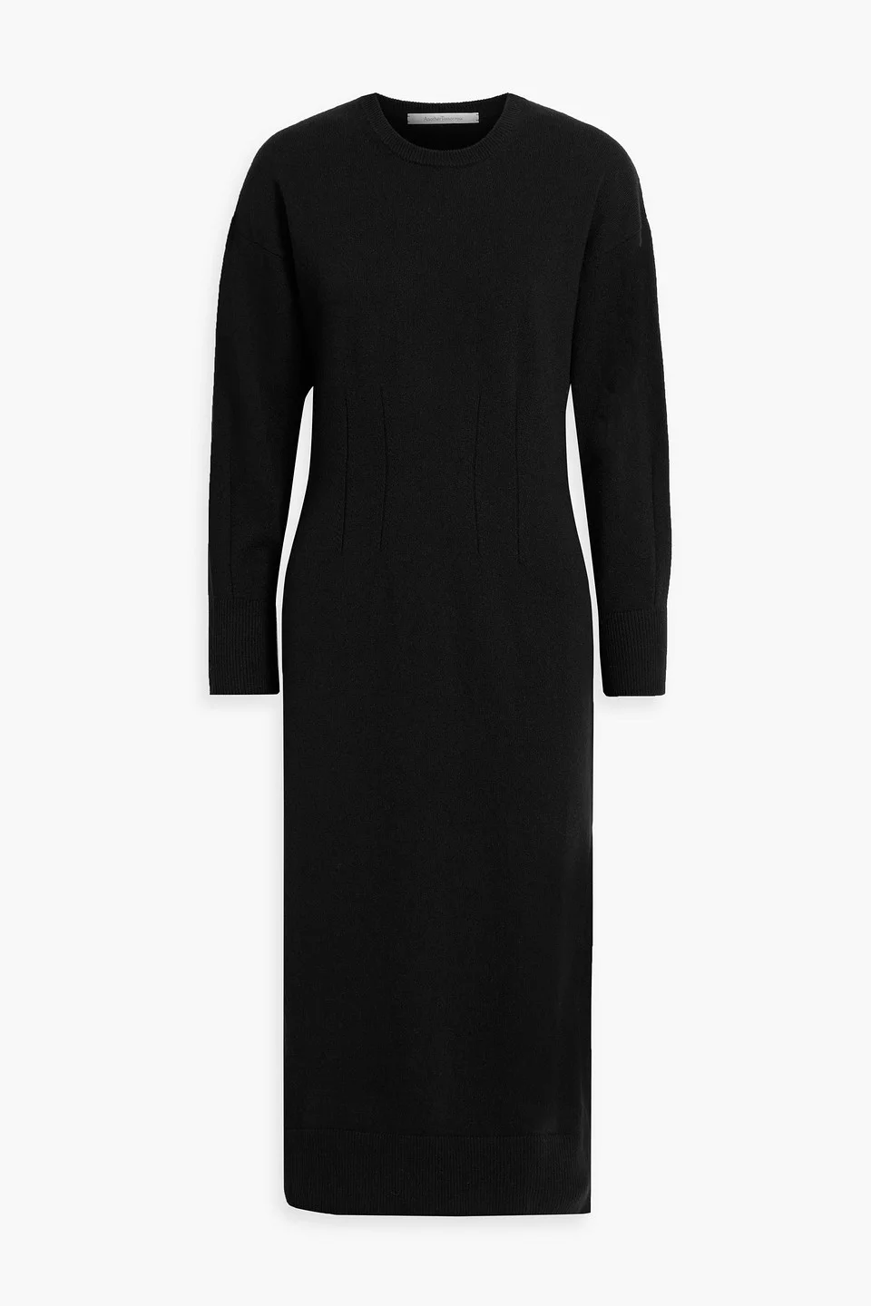 Cashmere and wool-blend midi dress - 1