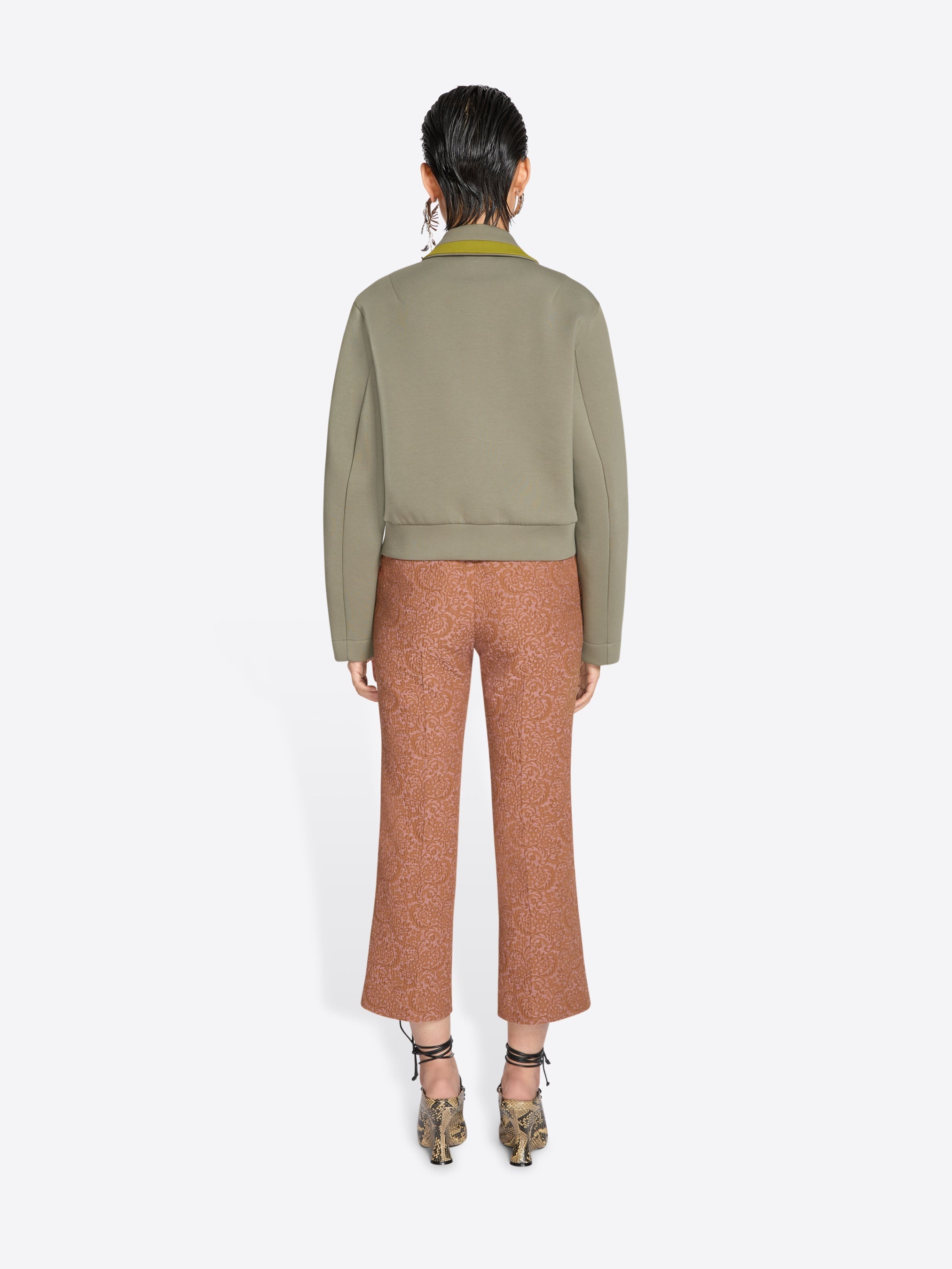 JACQUARD PANTS - 4