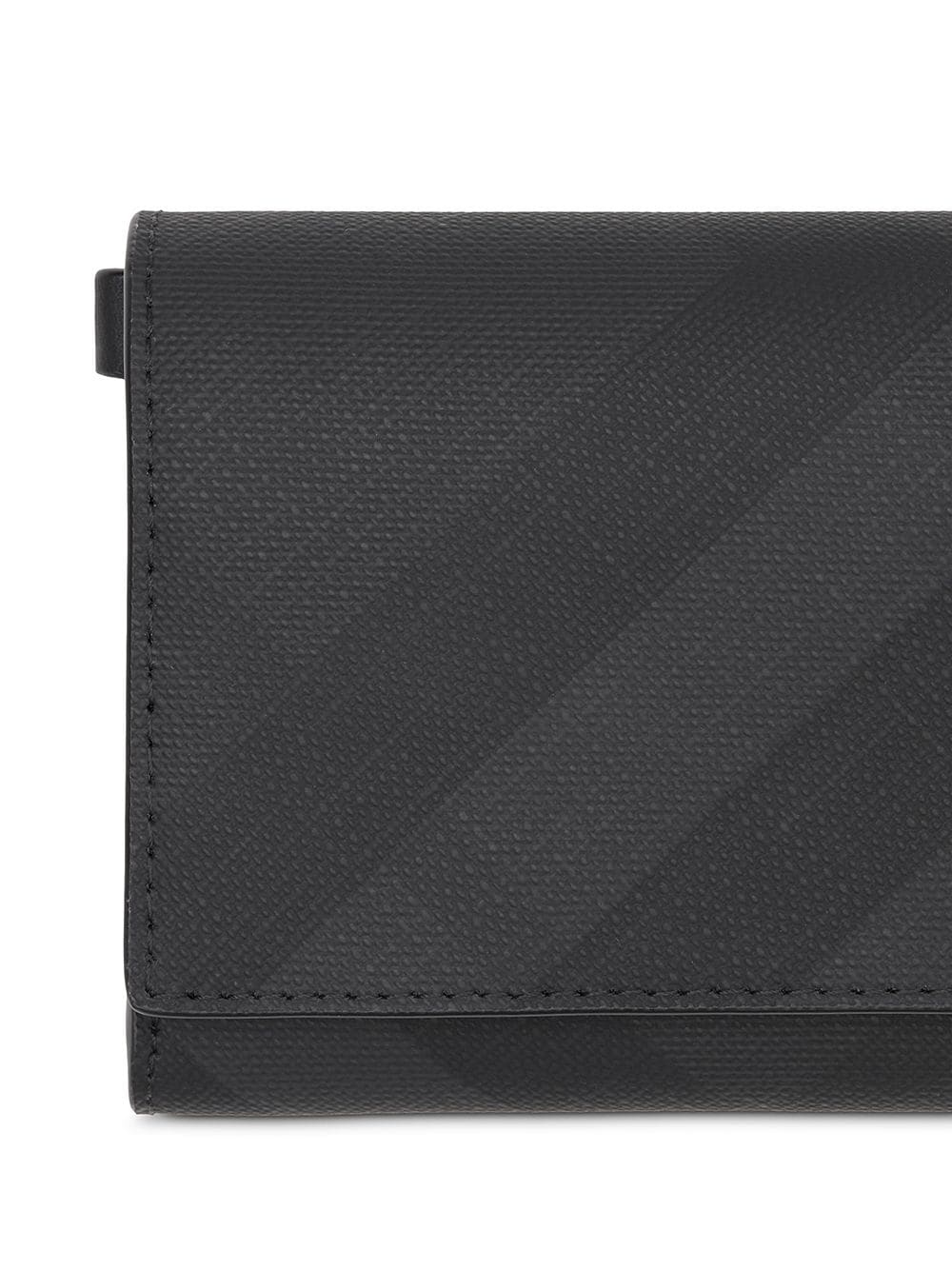 London Check strap wallet - 3