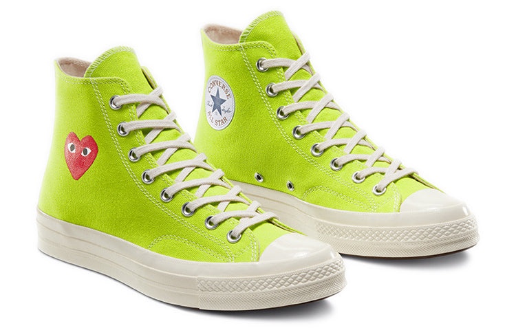 Converse x COMME des GARCONS PLAY Chuck 70 High 'Bright Green' 168299C - 4