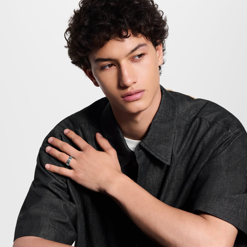 LV Mosaic Thin Ring 4