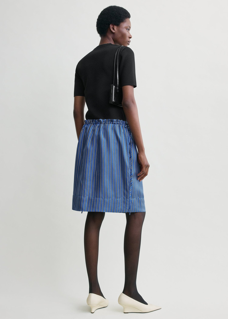 Striped mini skirt blue/navy 4