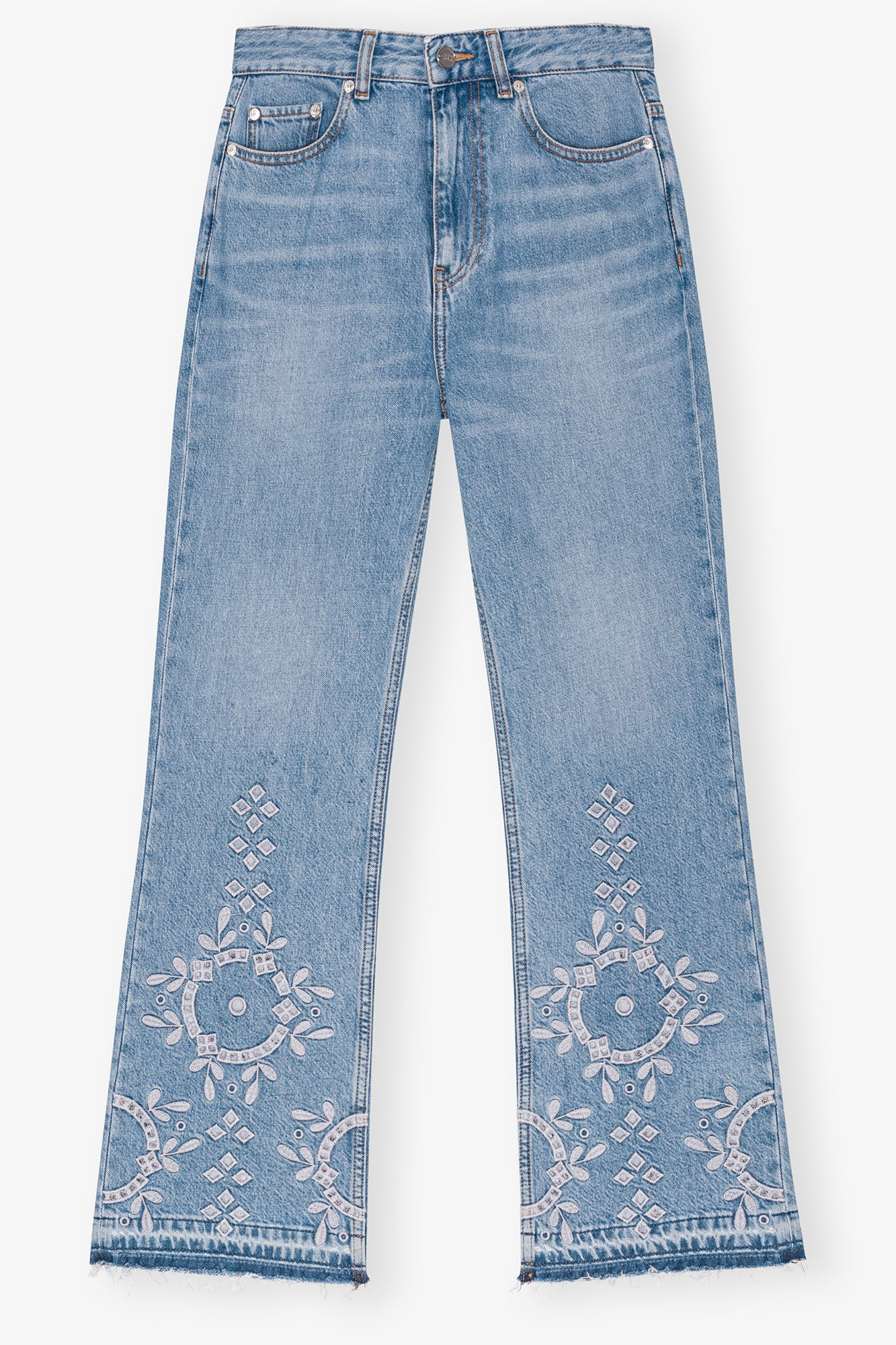 BRODERIE ANGLAISE BETZY JEANS - 1