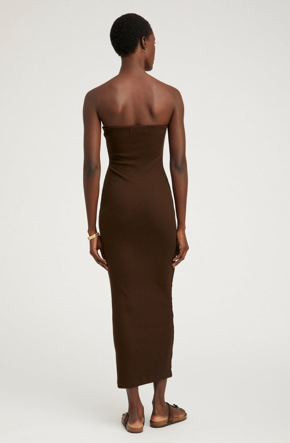 AMERICANO RIB TUBE DRESS - 4
