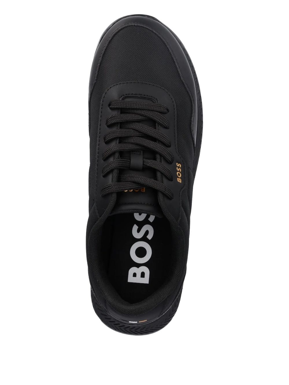 Titanium lace-up sneakers - 4