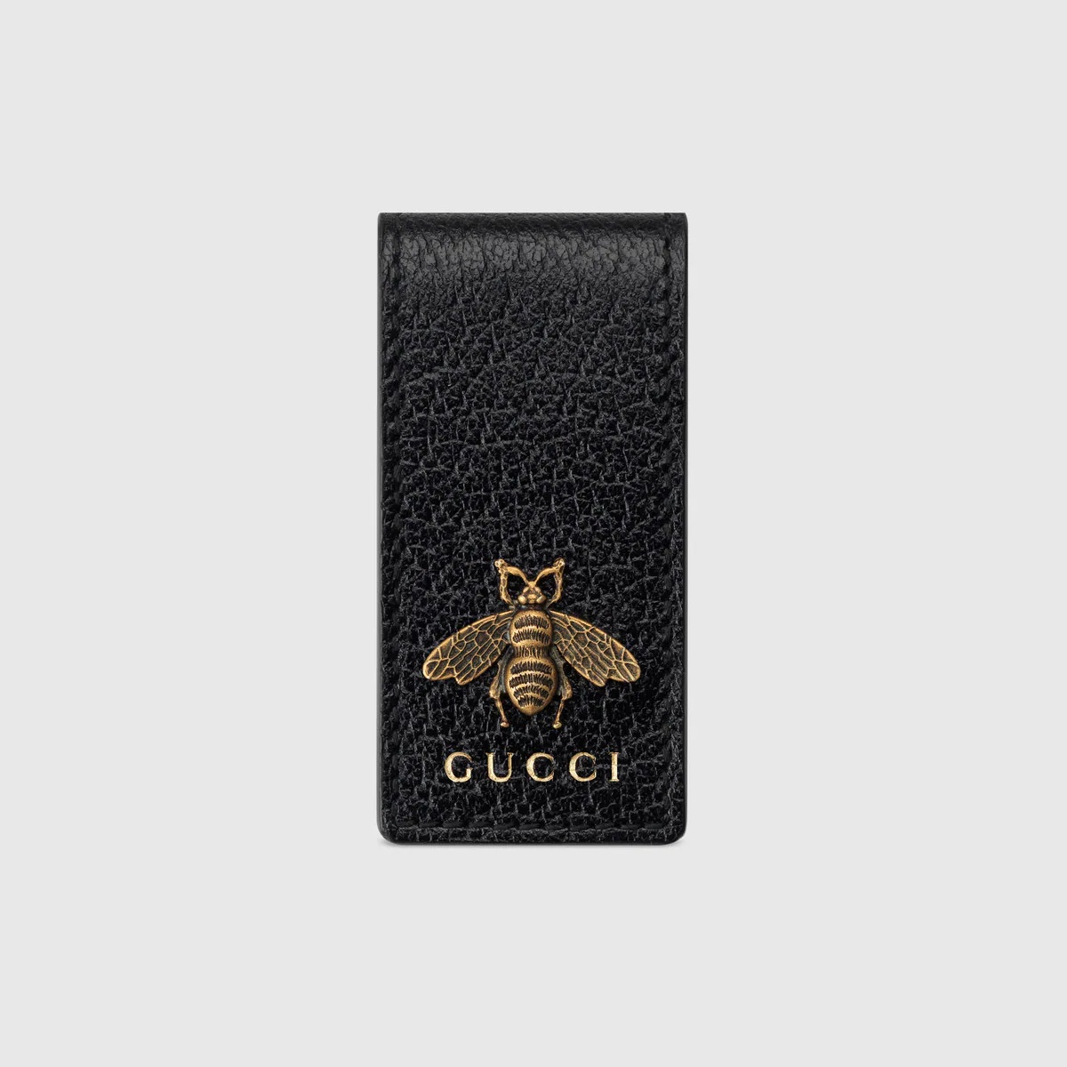 Animalier leather money clip - 1