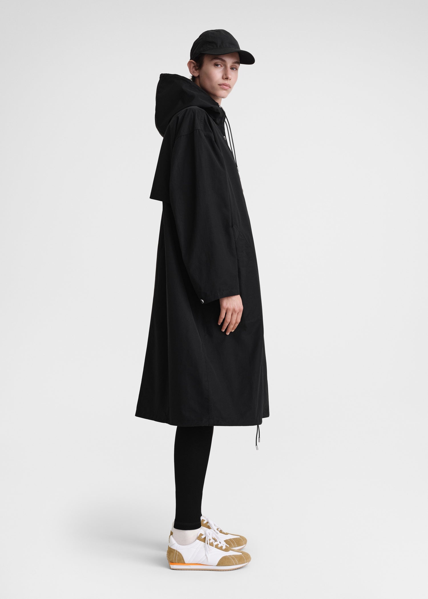 Hooded parka black - 4