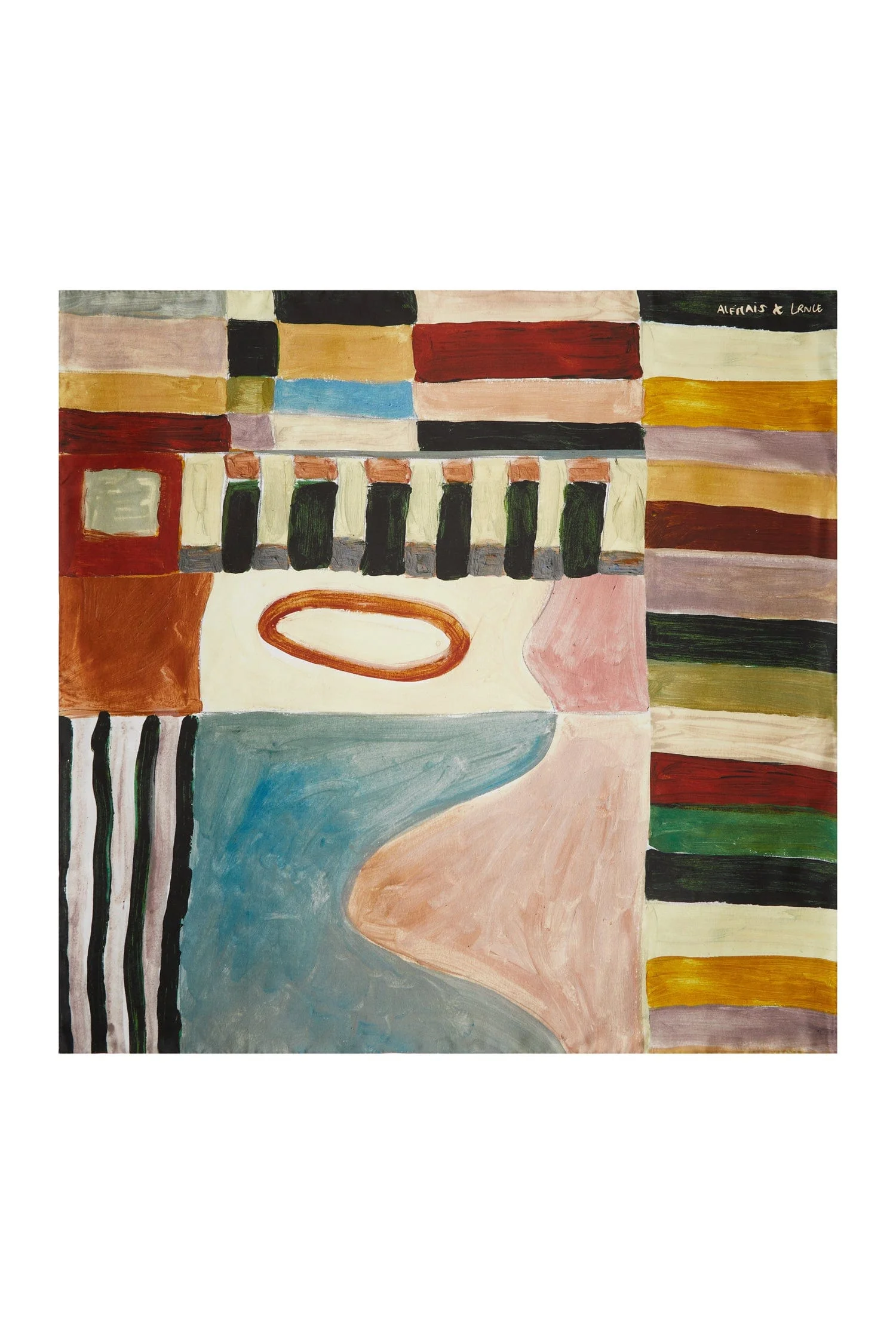 Michelle Silk Scarf - 1