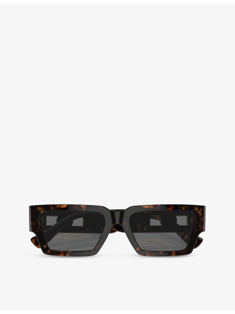 VE4459 rectangular-frame tortoiseshell acetate sunglasses 5