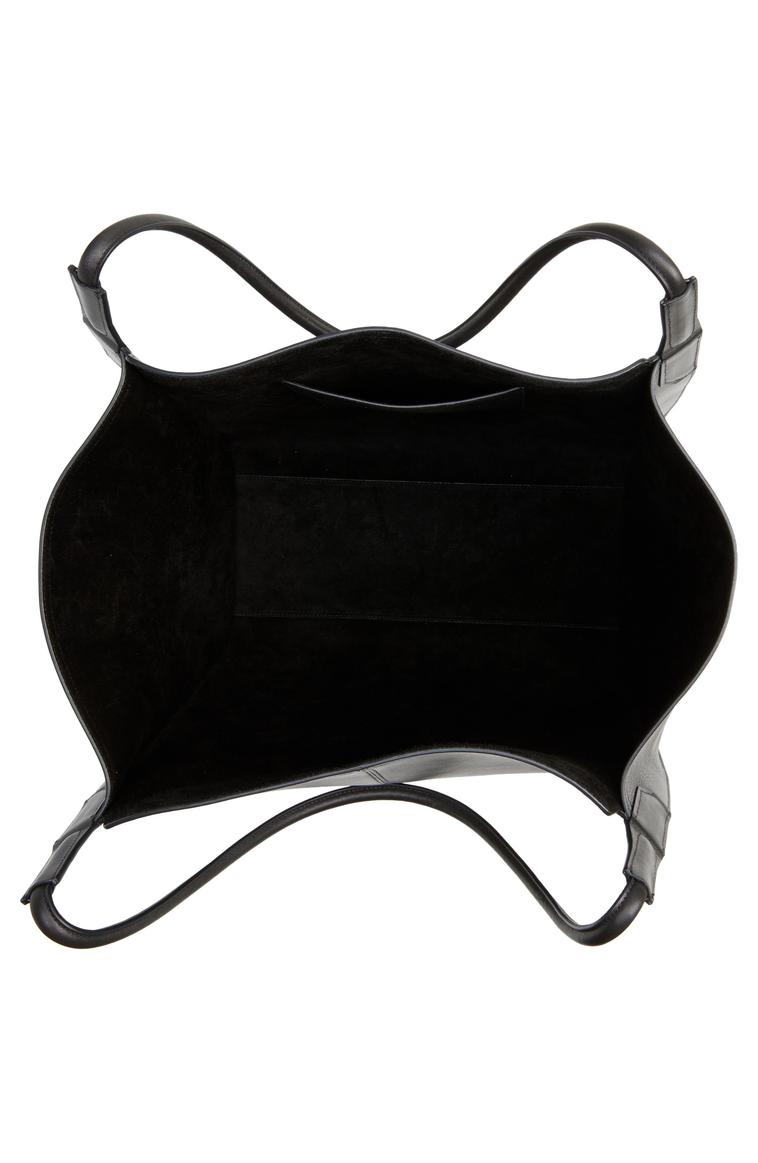 Victoria Beckham Victoria Leather Tote in Black at Nordstrom - 5