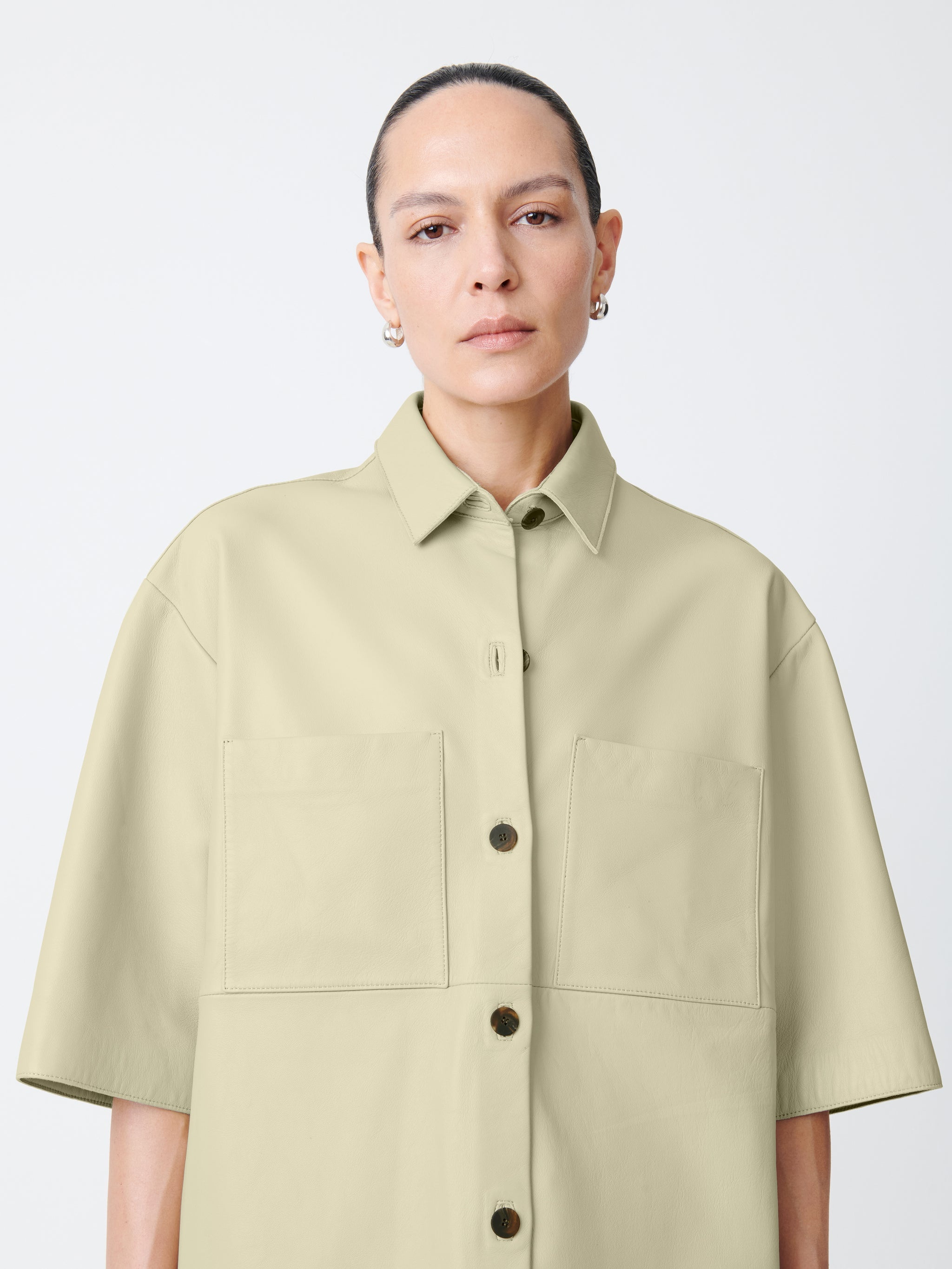 Porta Leather Shirt - 5