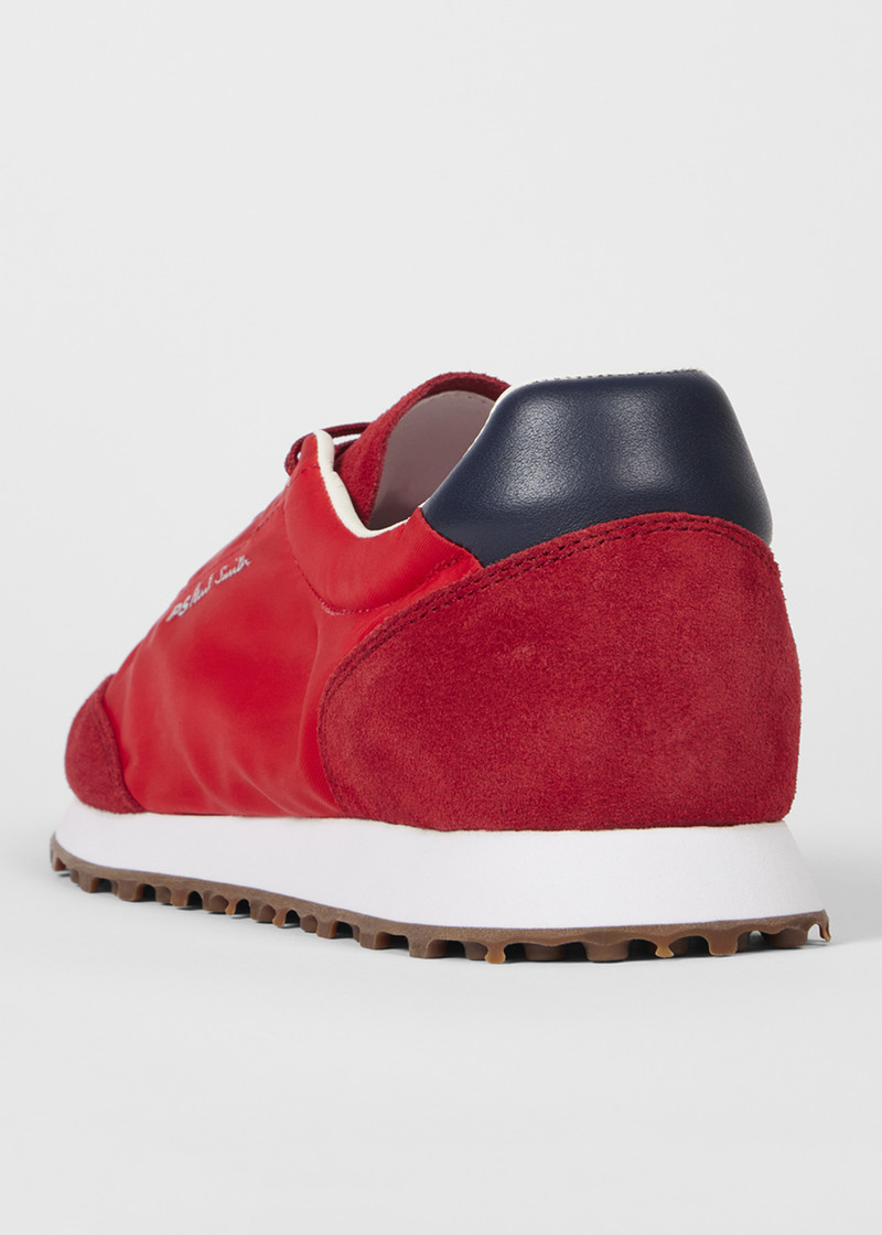 Red 'Senso' Trainers 3