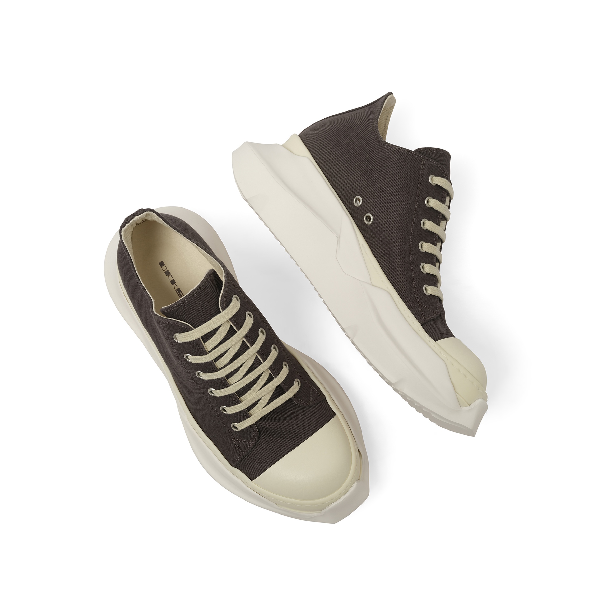 Abstract Low Sneaker in Dark Dust/Milk - 4
