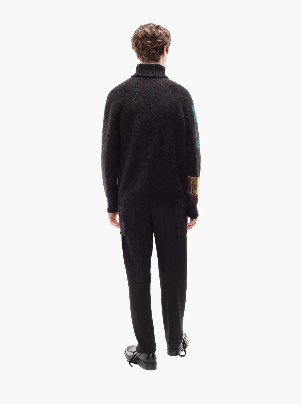 DOUBLE HEM CARGO TROUSERS - 4