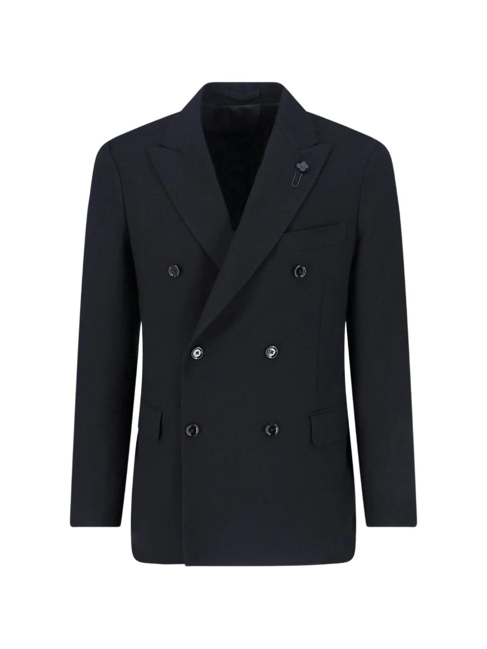 double-breasted blazer - 1