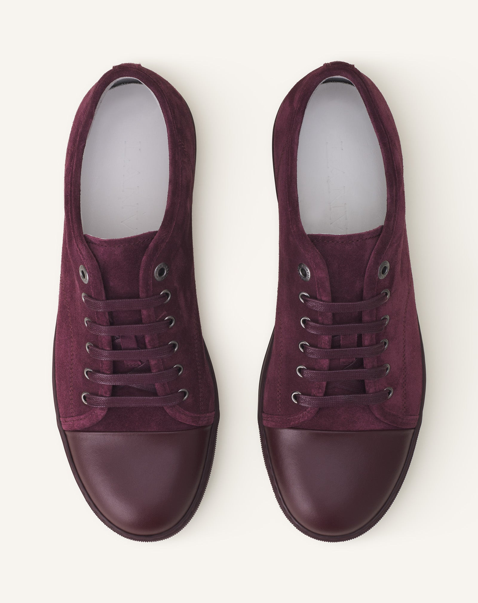 DBB1 LEATHER AND SUEDE SNEAKERS - 4