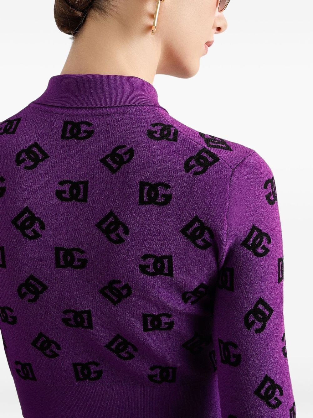 logo-motif polo top - 5