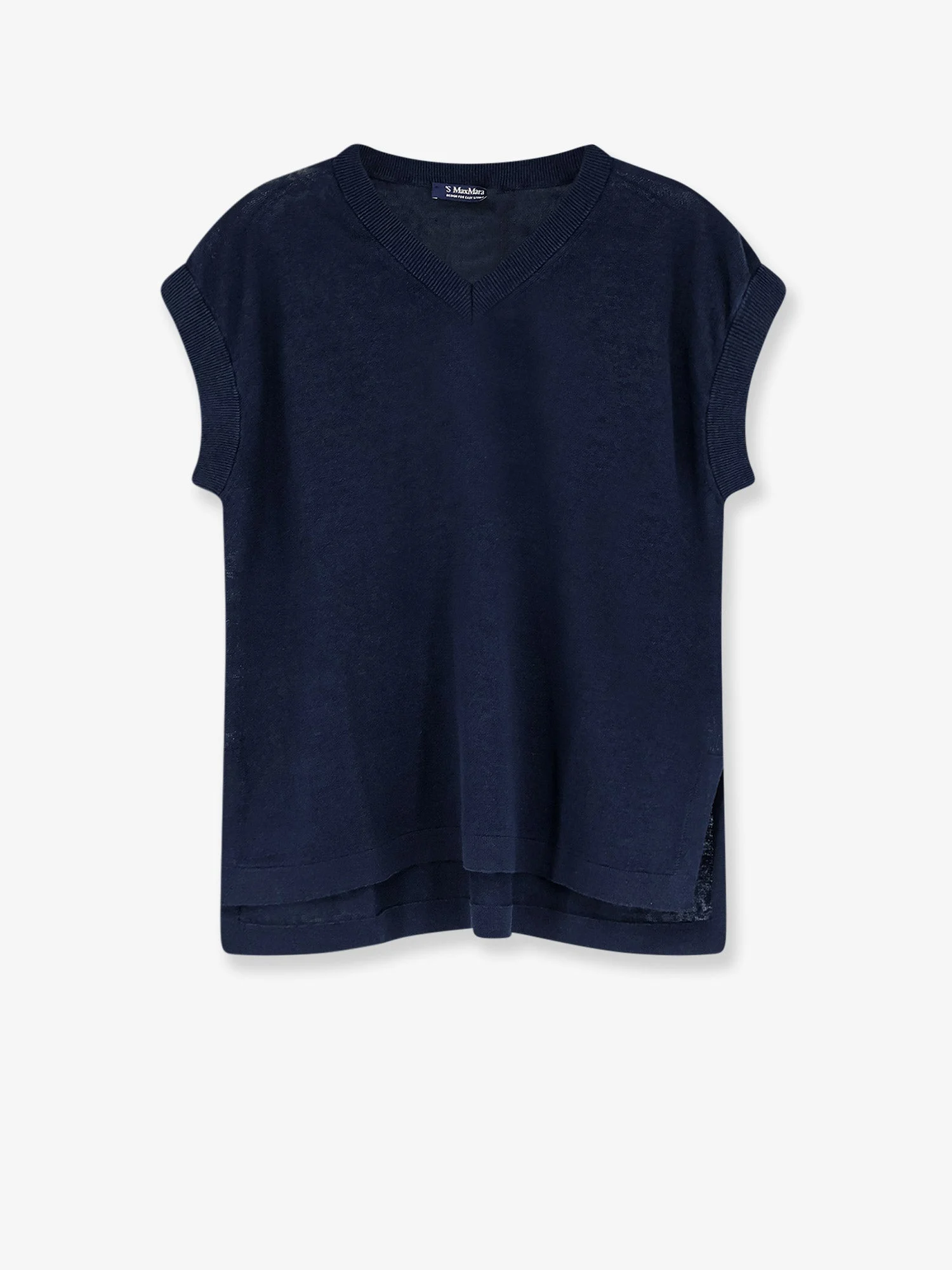 'S Max Mara Linen Vest - 1