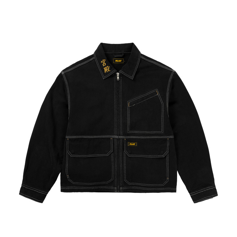 WORKER JACKET BLACK 1