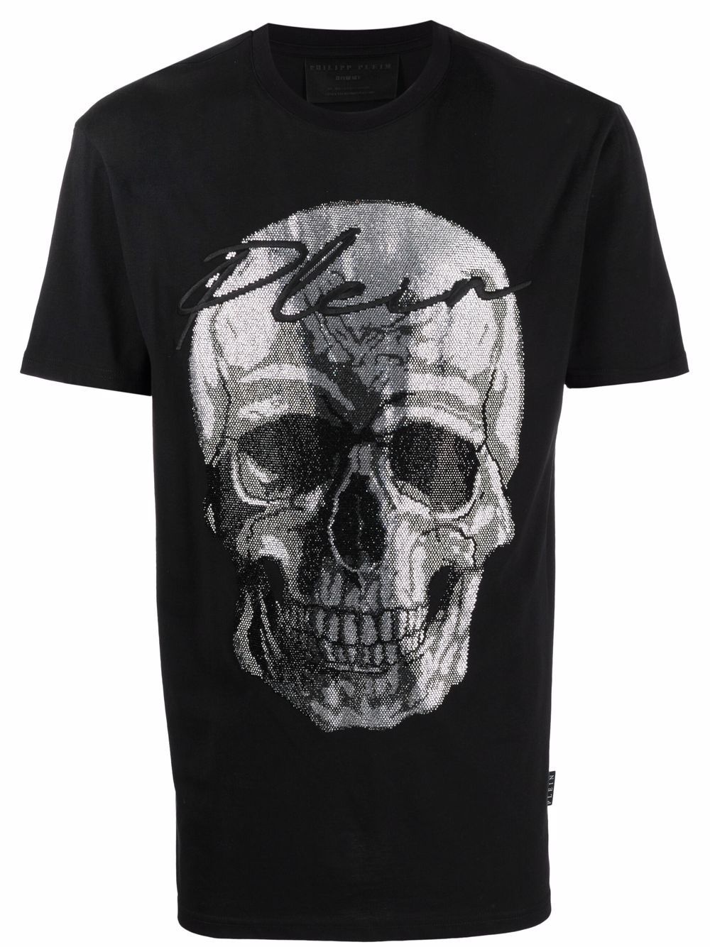 skull-print T-shirt - 1