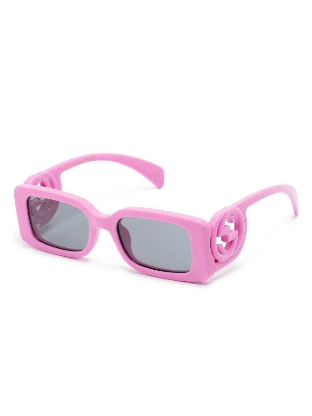 Interlocking G rectangle-frame sunglasses - 2