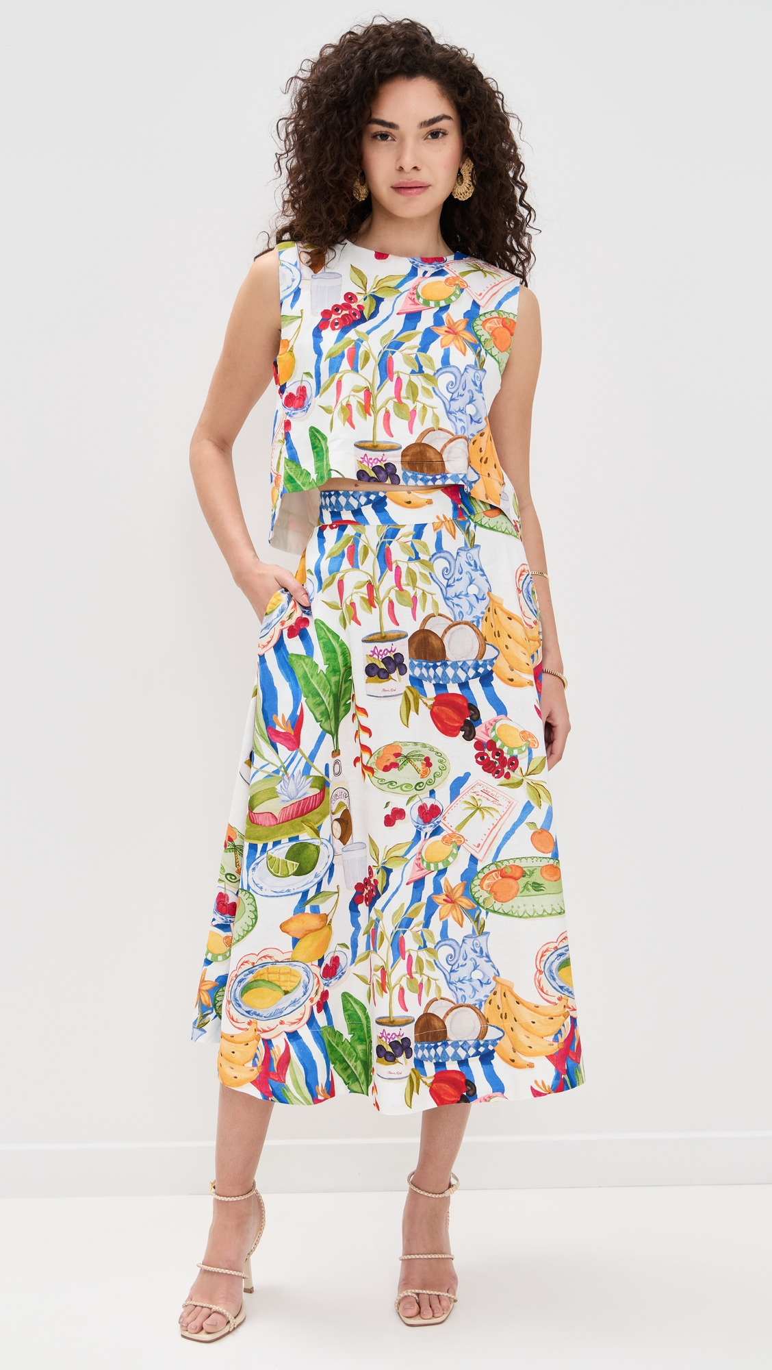Fresh Table Off-White Midi Skirt - 4