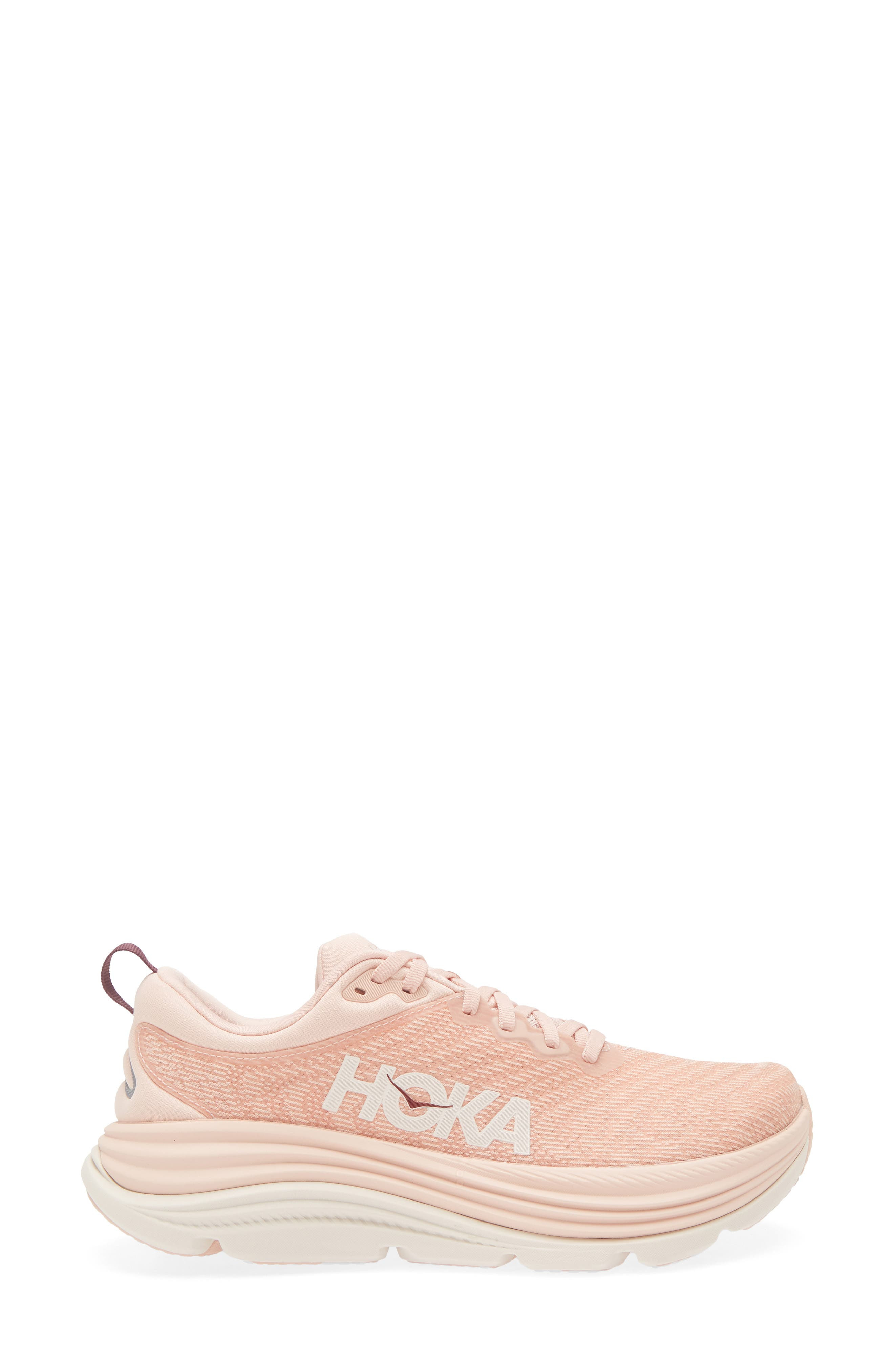 HOKA Gaviota 5 Running Shoe in Rose Latte /Rose Cream at Nordstrom - 3