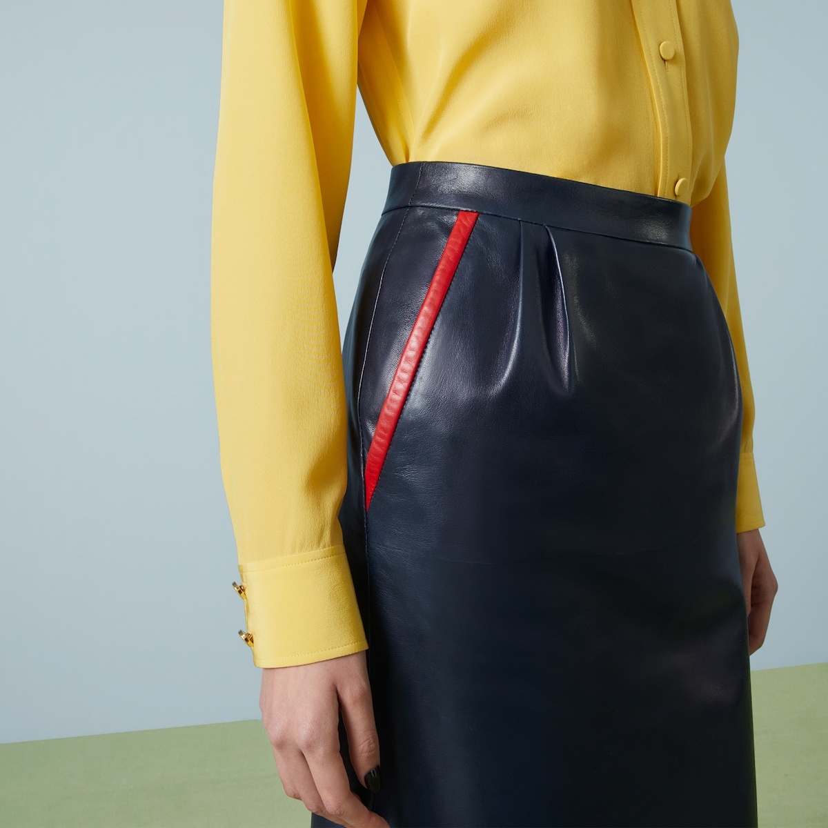 Leather skirt - 3