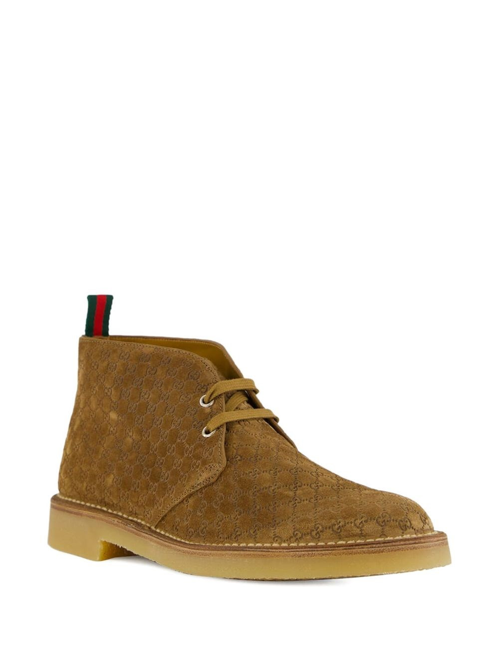GG suede ankle boot - 4