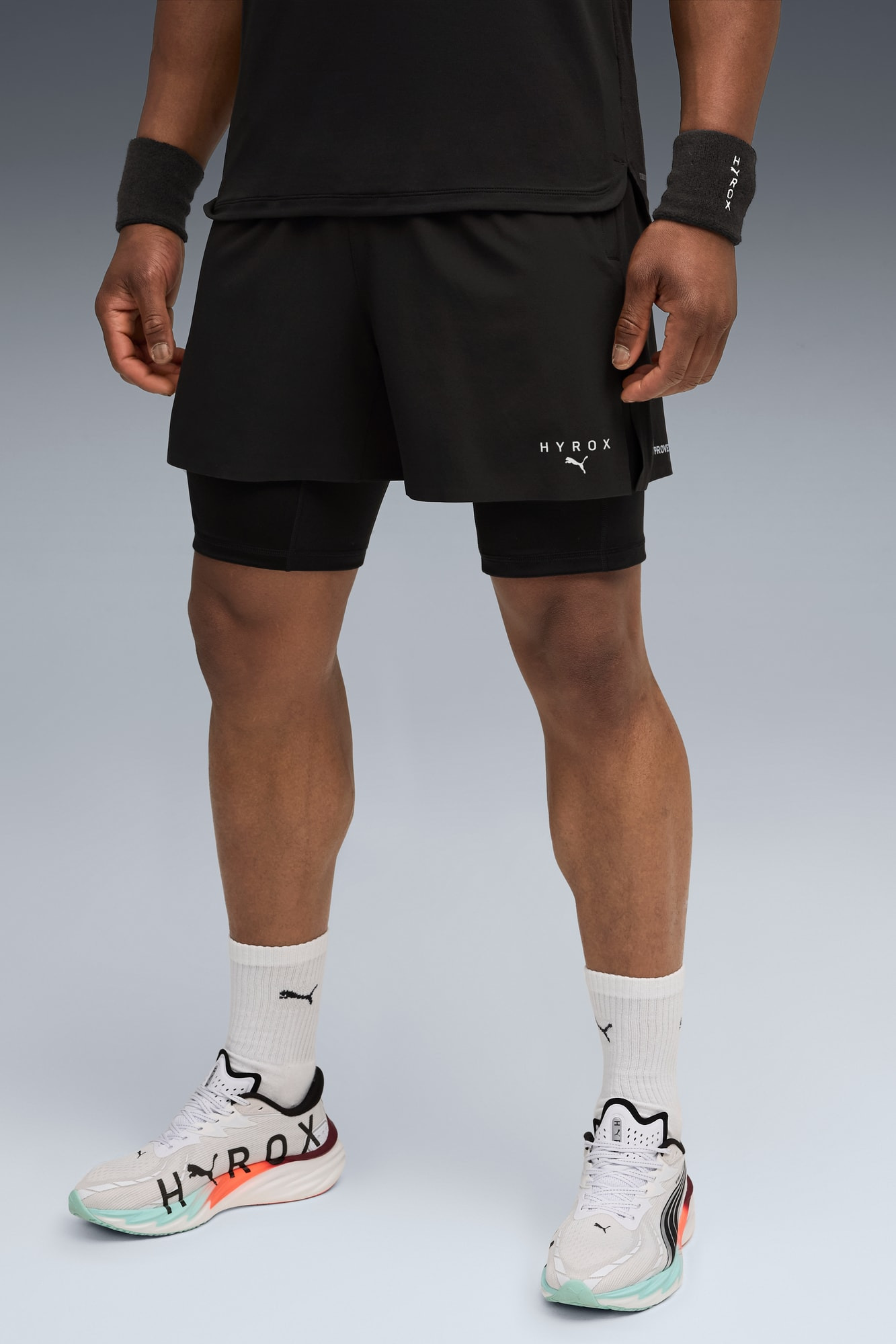 PUMA x HYROX 2in1 Training Shorts Men - 3