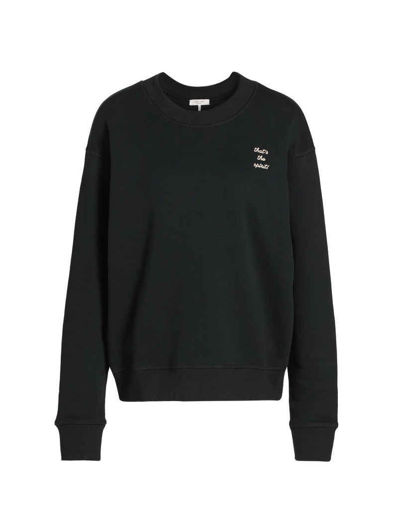 Women's That's The Spirit Sweatshirt - Black 1